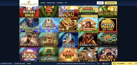 Viggoslots Casino Games