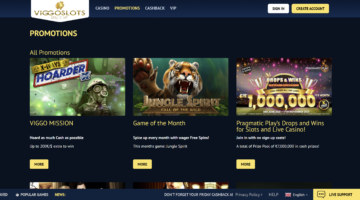 Viggoslots Casino Promotions