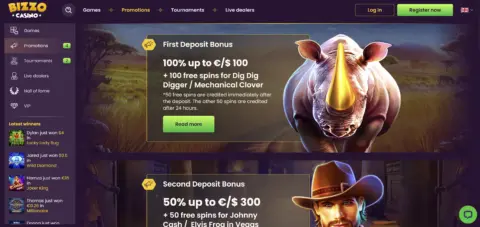 Bizzo Casino Promotions