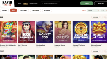 Rapid Casino Slots Online