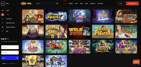 Comic Play Casino Slots