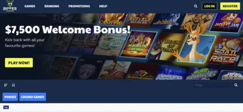 Ripper Casino Welcome Bonus
