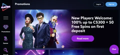 Playerz Casino Promotions
