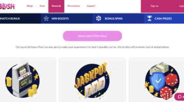 Blush Bingo Casino Rewards