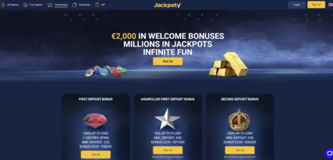 Jackpoty Casino Promotions