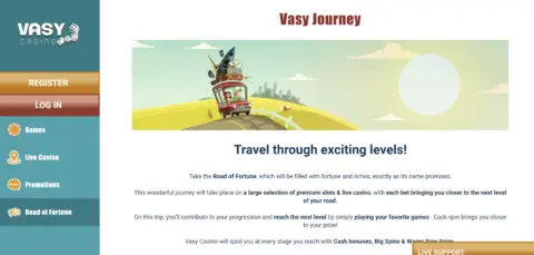 Vasy Casino Loyalty Vip