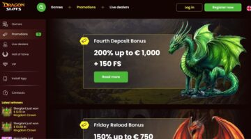 Dragonslots Casino Promotions