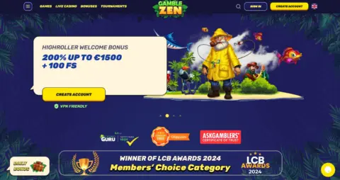 Gamblezen Casino Free Spins
