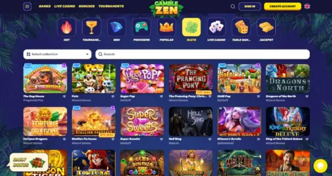 Gamblezen Casino Slots
