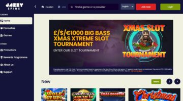 Jazzy Spins Casino Free Spins