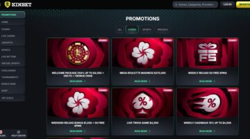 Kinbet Casino Promotions