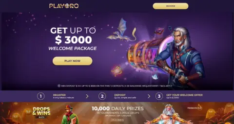 Playoro Casino Free Spins