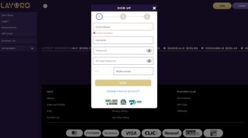 Playoro Casino Welcome Bonus Package