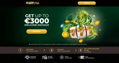 Plazaplay Casino Free Spins