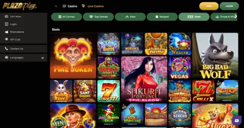 Plazaplay Casino Slots
