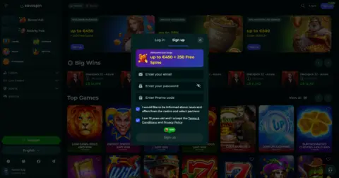 Savaspin Casino Welcome Bonus Package