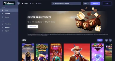 Winissimo Casino Free Spins