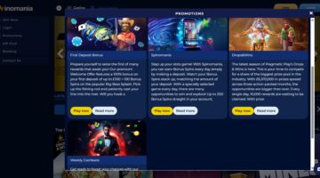 Winomania Casino Promotions