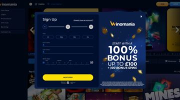 Winomania Casino Welcome Bonus Package