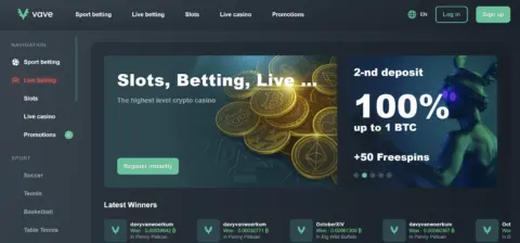 Vave Casino Free Spins