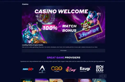 Cryptozpin Casino Free Spins Bonus