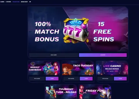 Cryptozpin Casino Promotions