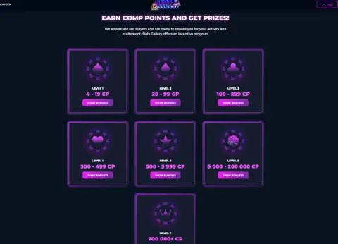 Slots Gallery Casino Vip