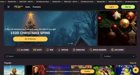 Wanted Win Casino Free Spins