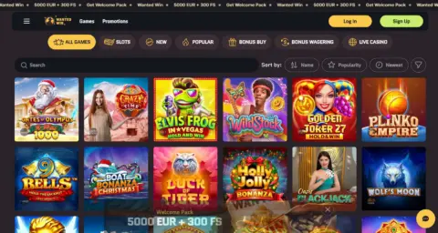 Wanted Win Casino Slots