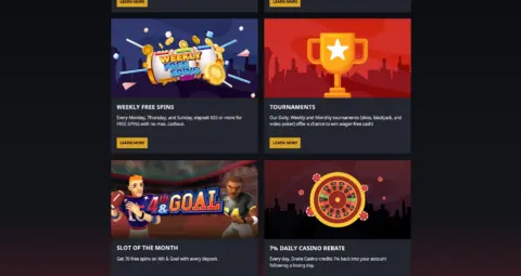 Drake Casino Promotions