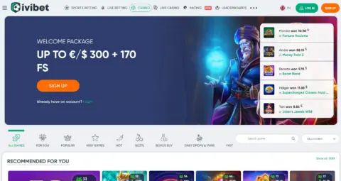 Ivibet Casino Free Spins