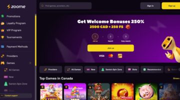 Zoome Casino Free Spins