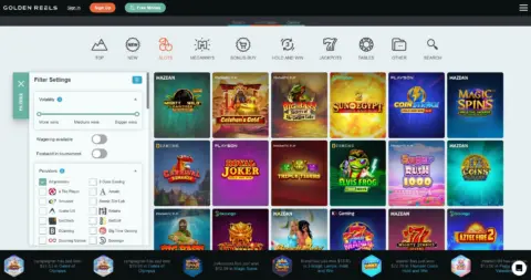 Golden Reels Casino Slots