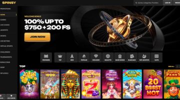 Spinsy Casino Free Spins