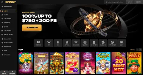 Spinsy Casino Free Spins