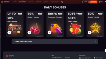 Gospin Casino Promotions