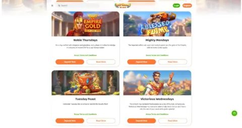 Imperial Wins Casino Promotions