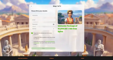 Imperial Wins Casino Welcome Bonus Package