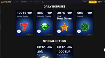 Kingamo Casino Promotions