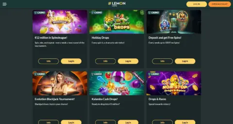 Lemon Casino Promotions