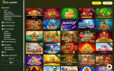 Thor Casino Slots