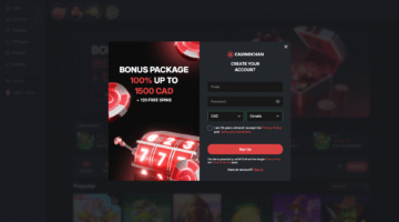 Casinochan Welcome Bonus Package
