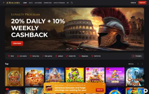 Rollero Casino Free Spins