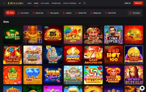 Rollero Casino Slots