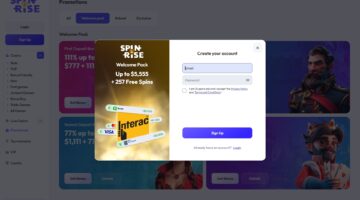 Spinrise Casino Welcome Bonus Package