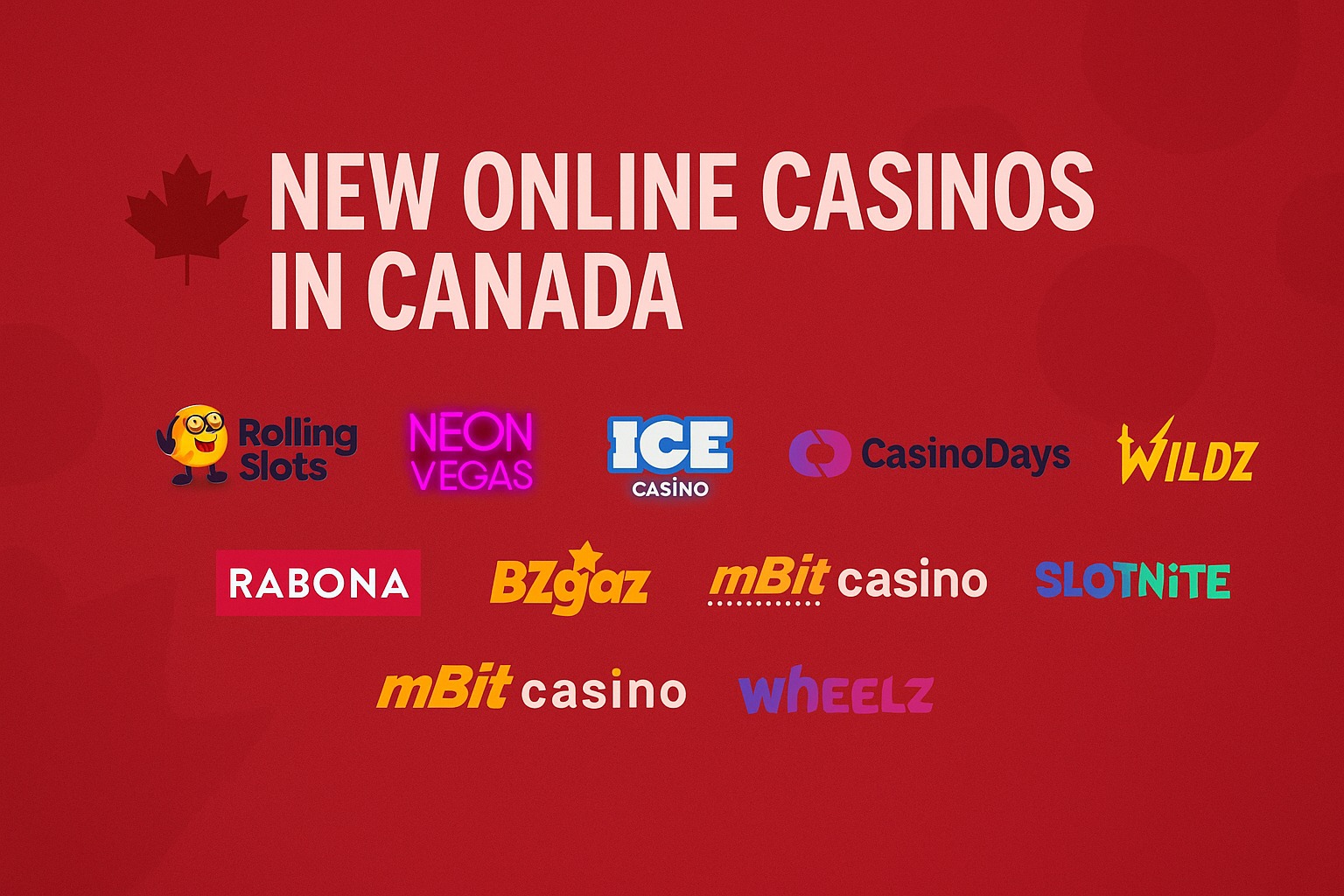 New Online Casinos In Canada