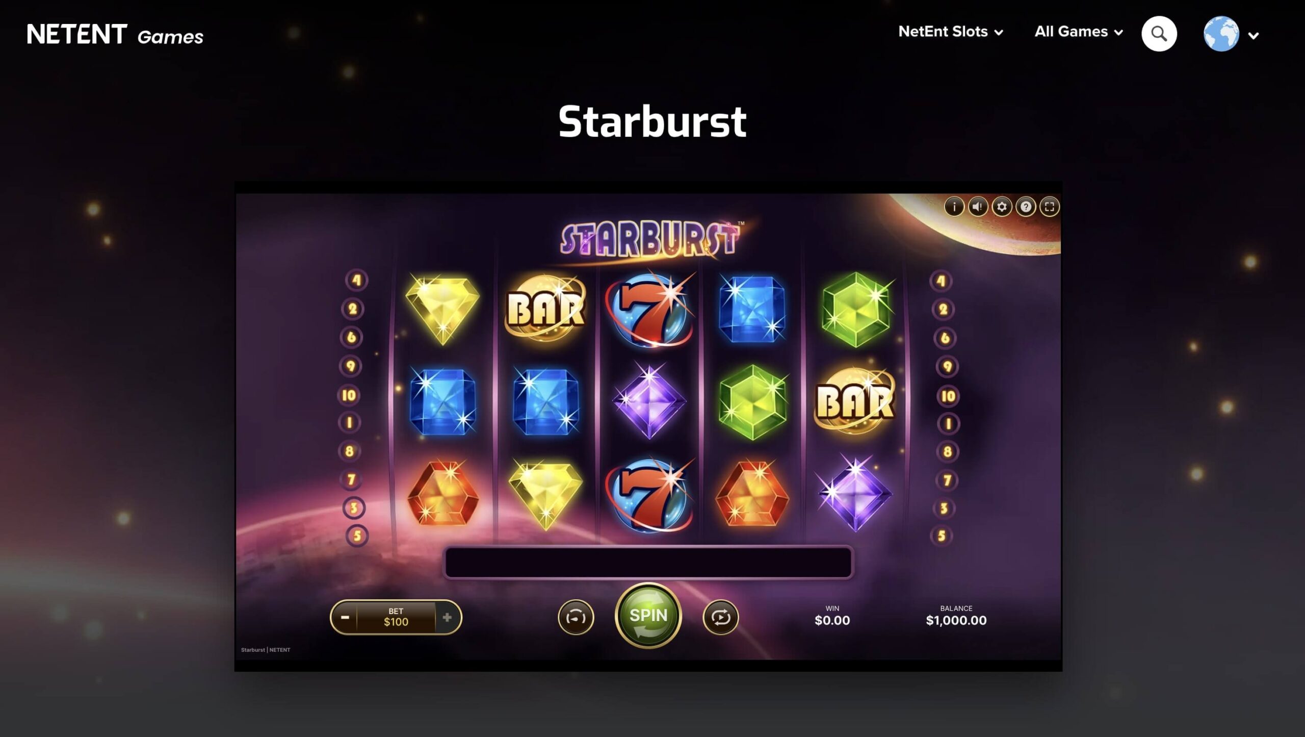 Slot Starburst