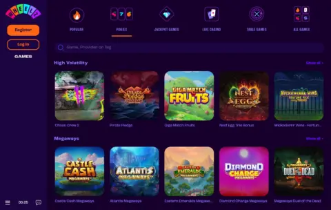 Wheelz Casino Slots