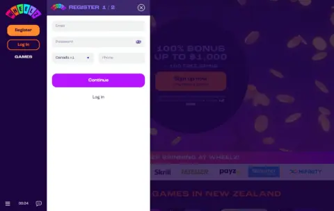 Wheelz Casino Welcome Bonus Package