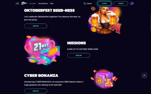 21bit Casino Promotions